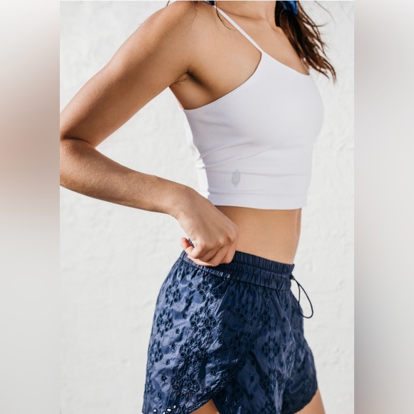 NEW Free People Strappy Back Tighten Up Tank | WHITE - Picture 2 of 8